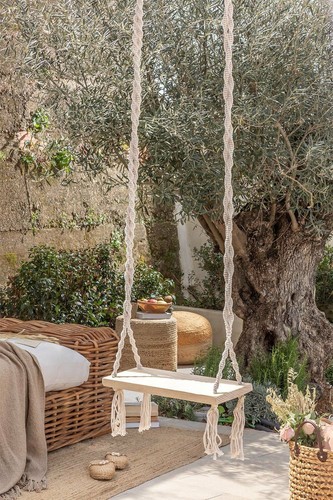Boho garden swing tree - swing,