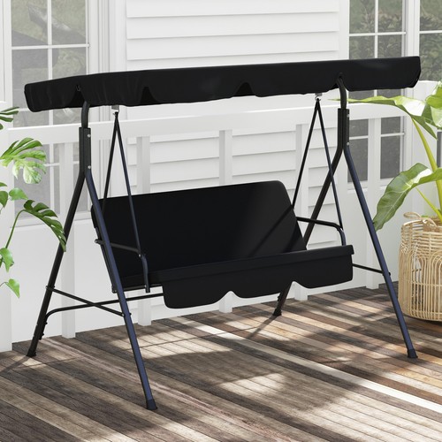 Garden outdoor seat - 3-seat, metal
