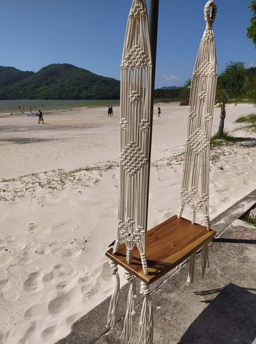 Boho tree swing - swing, rope