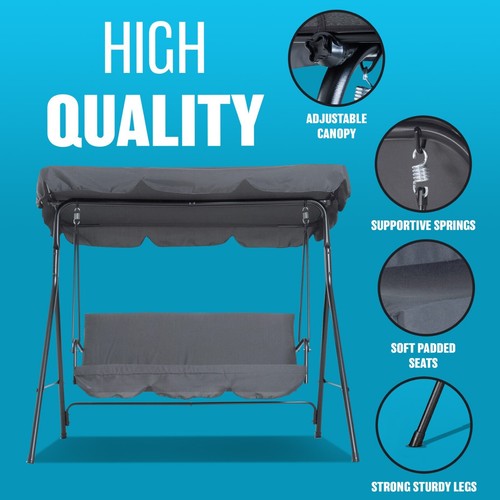 Seater garden swing chair - seater,