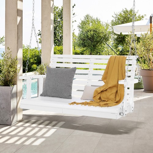 Porch swing bench wooden - 4,