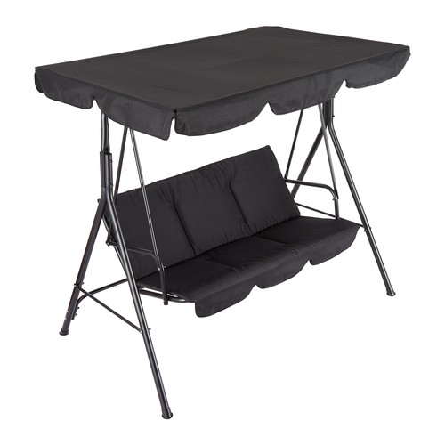 Seat patio swing chair - 3-seat,