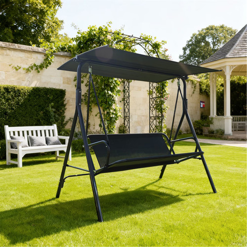 Steel frame patio swing chair - frame,