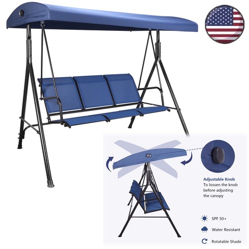 Seat outdoor patio swing - 3,