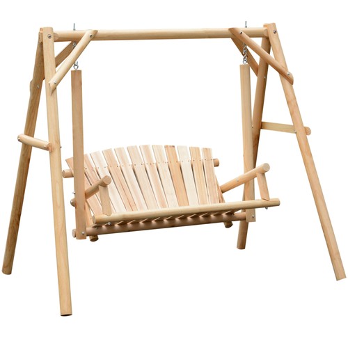 Wooden swing bench garden - bench,,