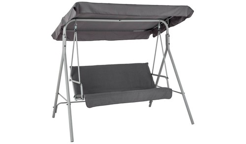 Seater metal garden swing - garden,