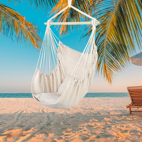Hanging rope hammock - rope, chair