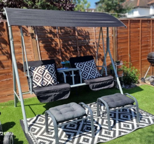 Seater garden swing - garden,