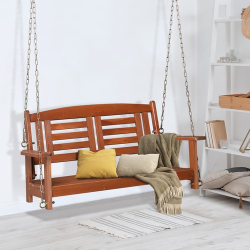 Porch swing bench - bench, wooden