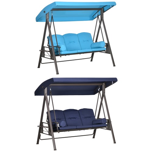 Outsunny seat steel outdoor - steel,