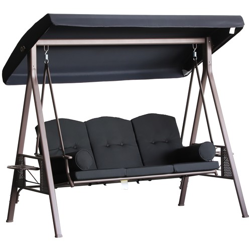 Seat patio swing tilt - w/,