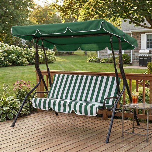 Seat patio swing chair - 3,