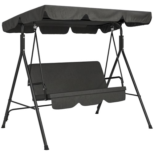 Seat outdoor patio - 3-seat, swing